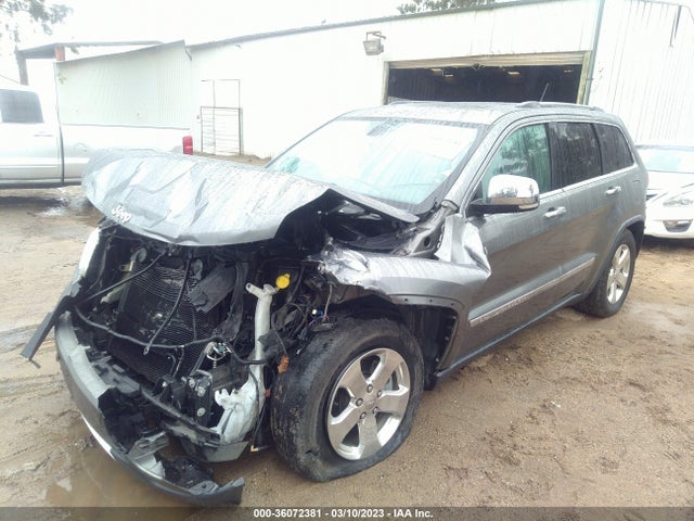 2013 JEEP GRAND CHEROKEE OVERLAND VIN: 1C4RJFCT1DC522881