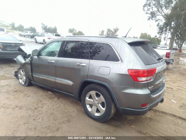 2013 JEEP GRAND CHEROKEE OVERLAND VIN: 1C4RJFCT1DC522881
