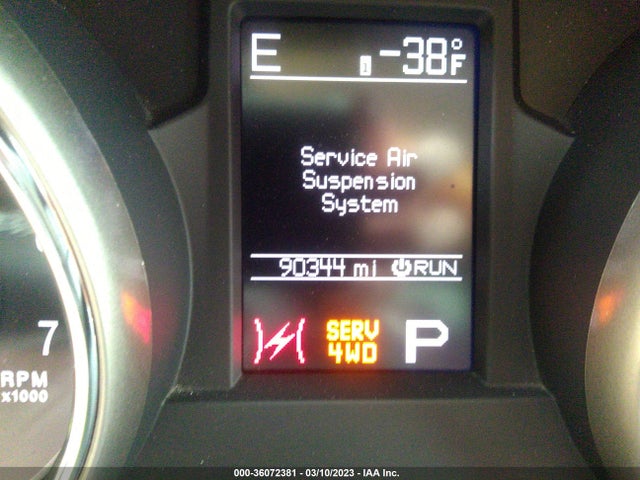 2013 JEEP GRAND CHEROKEE OVERLAND VIN: 1C4RJFCT1DC522881