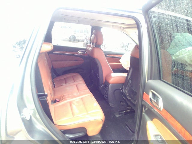 2013 JEEP GRAND CHEROKEE OVERLAND VIN: 1C4RJFCT1DC522881