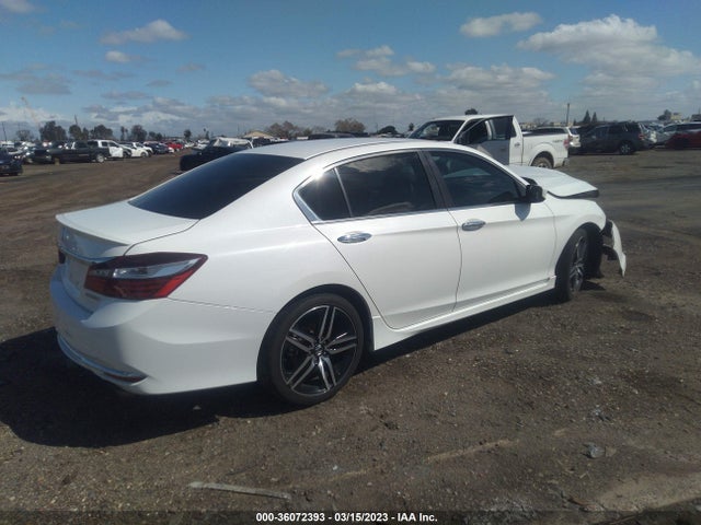 2016 HONDA ACCORD SEDAN SPORT VIN: 1HGCR2F56GA044480