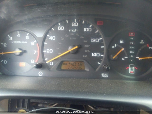 2000 HONDA ACCORD SDN EX W/LEATHER VIN: 1HGCG1651YA060801