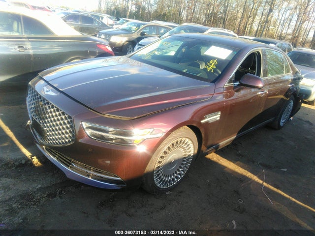 Genesis G90 5.0l Ultimate 2021 KMTF54PH1MU090161 Image 2