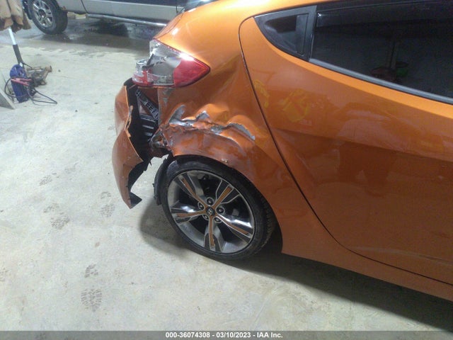 2012 HYUNDAI VELOSTER W/BLACK INT VIN: KMHTC6AD6CU052959