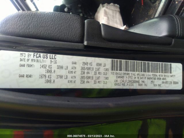 1C4RJFLGXHC668446 Jeep Grand Cherokee Trailhawk