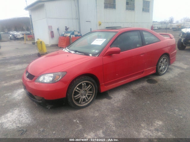 2005 HONDA CIVIC CPE EX VIN: 1HGEM22995L044524