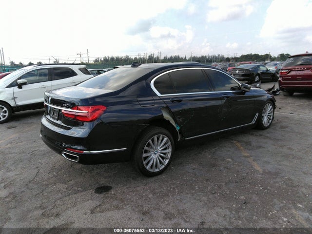 2018 BMW 7 SERIES 740I VIN: WBA7E2C51JG742318