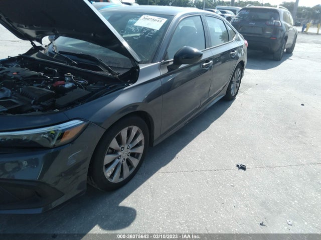 2022 HONDA CIVIC SEDAN SPORT VIN: 2HGFE2F54NH551756