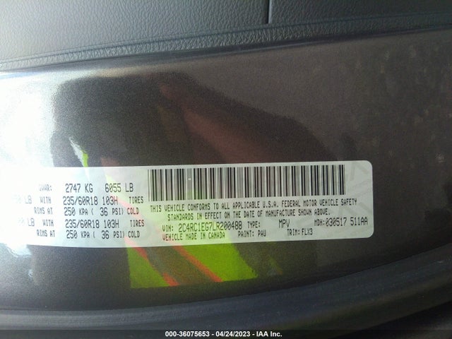 2C4RC1EG7LR200488 Chrysler Pacifica Touring L Plus