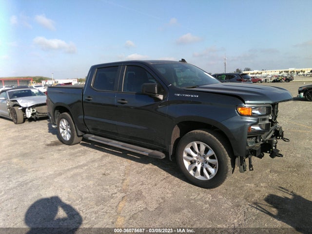Chevrolet Silverado 1500 Custom 2021 1GCPWBEH7MZ172096 Image 1