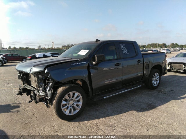 Chevrolet Silverado 1500 Custom 2021 1GCPWBEH7MZ172096 Image 2