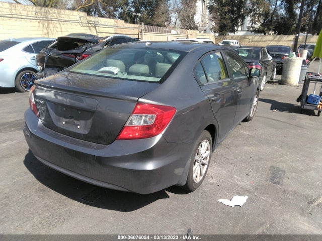 2012 HONDA CIVIC SDN EX-L VIN: 2HGFB2F99CH530779