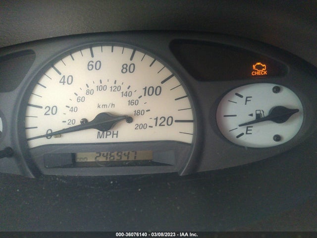 2000 TOYOTA ECHO VIN: JTDBT1234Y0067371