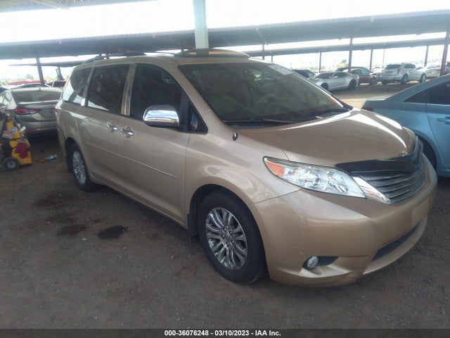 2012 TOYOTA SIENNA XLE AAS/XLE/LTD VIN: 5TDYK3DCXCS200873