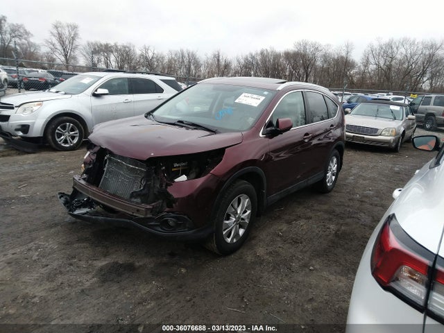 Honda Cr-v Ex-l 2014 5J6RM4H70EL100152 Image 2