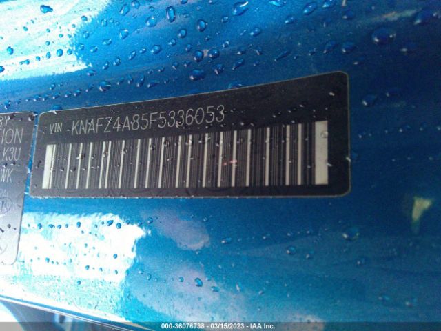 KNAFZ4A85F5336053 KIA FORTE EX