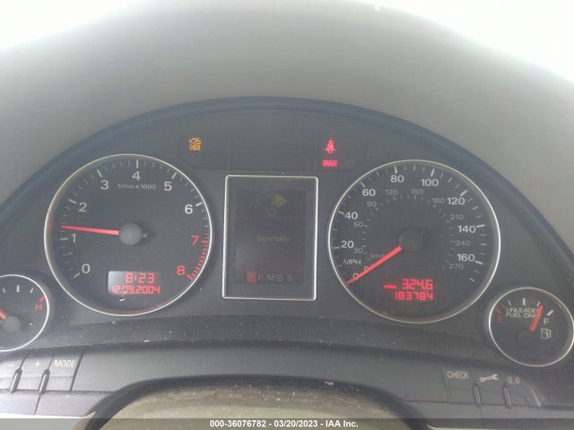 WAUKF78E85A536810 Audi A4 2.0T