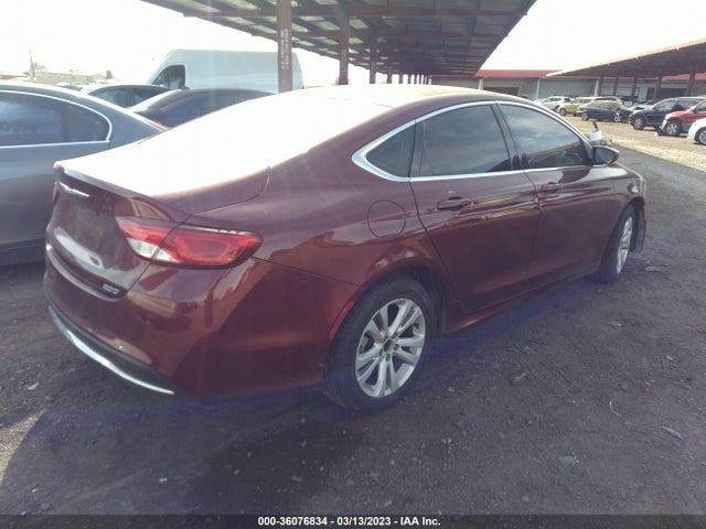 2016 CHRYSLER 200 LIMITED VIN: 1C3CCCAB3GN149168