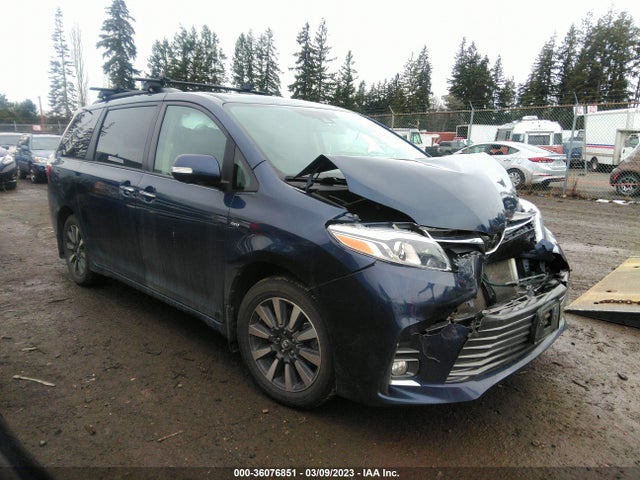 2019 TOYOTA SIENNA XLE VIN: 5TDDZ3DC5KS214978