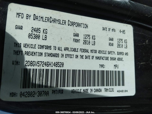 Dodge Magnum R/t 2006 2D8GV57246H148520 Image 10