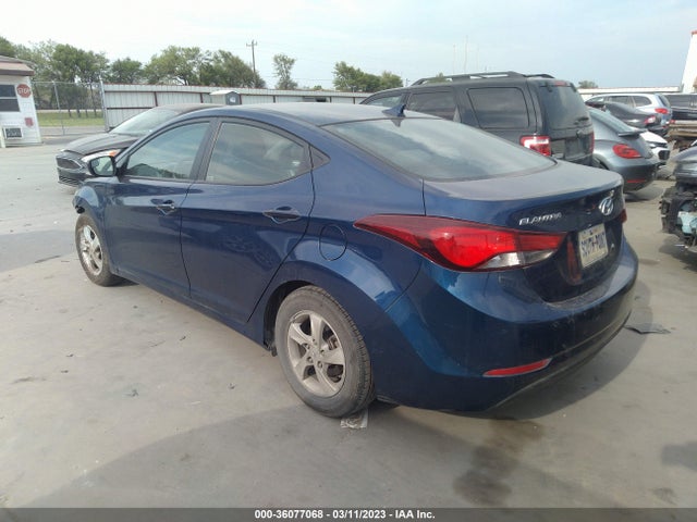 2015 HYUNDAI ELANTRA SE VIN: 5NPDH4AE9FH547582