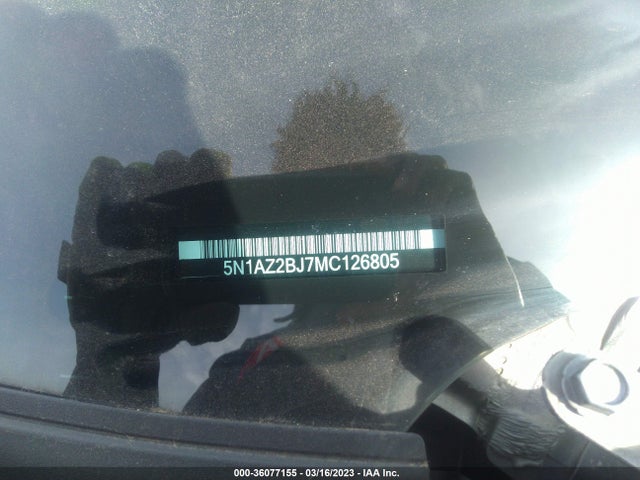 2021 Nissan Murano, VIN: 5N1AZ2BJ7MC126805