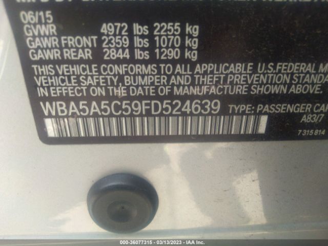 WBA5A5C59FD524639 BMW 5 Series 528i