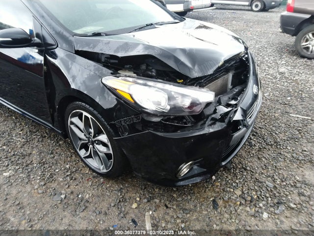 2015 KIA FORTE KOUP SX VIN: KNAFZ6A36F5345375