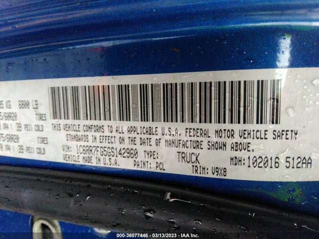 RAM 1500 Express 2016 1C6RR7FG5GS142960 Image 10
