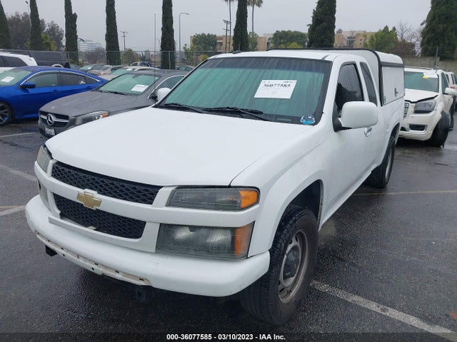 2012 CHEVROLET COLORADO WORK TRUCK VIN: 1GCESBFE0C8122619
