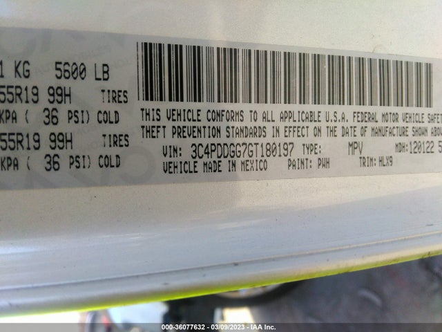 Dodge Journey Crossroad Plus 2016 3C4PDDGG7GT180197 Image 9