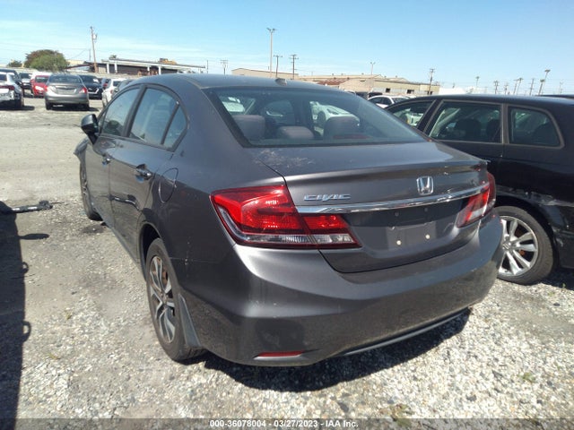 2013 HONDA CIVIC SDN EX VIN: 19XFB2F89DE250282