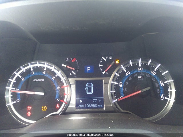 Toyota 4RUNNER SR5 2019 JTEZU5JR3K5210454 Image 8