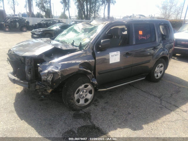 Honda PILOT LX 2015 5FNYF3H29FB029550 Image 2
