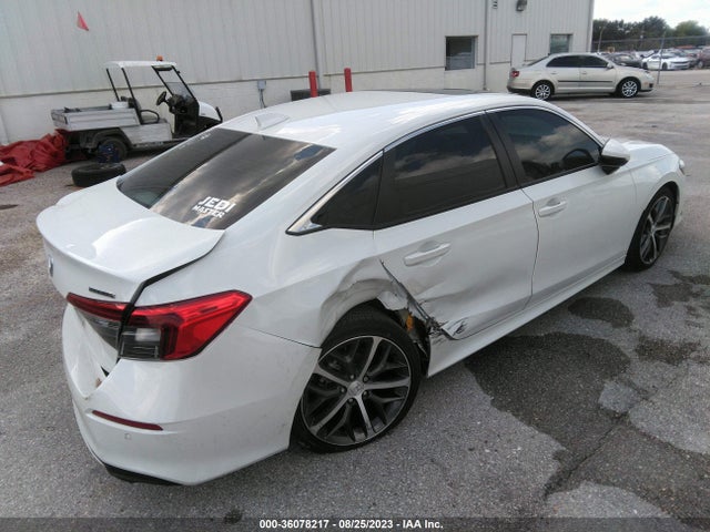 2022 HONDA CIVIC SEDAN TOURING VIN: 2HGFE1F93NH314737