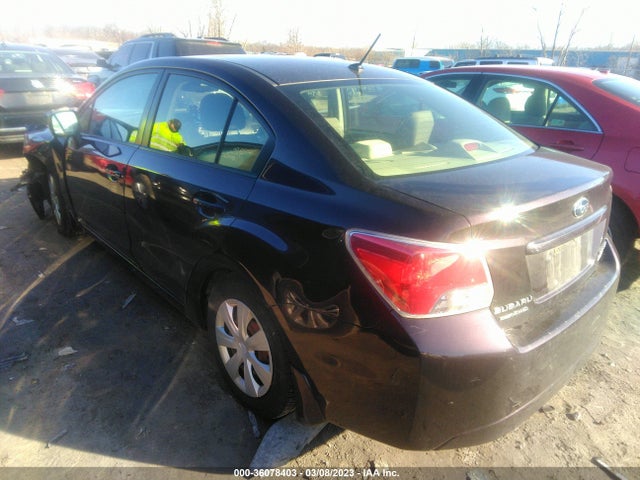 2013 SUBARU IMPREZA SEDAN VIN: JF1GJAA66DH008198