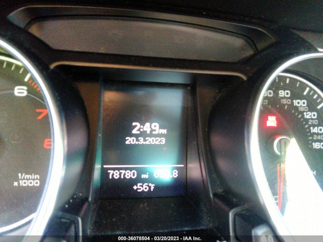 2013 AUDI A5 PREMIUM VIN: WAUGFAFR4DA059784