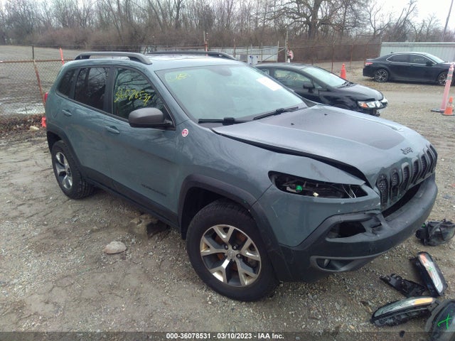2015 JEEP CHEROKEE TRAILHAWK VIN: 1C4PJMBS2FW710556