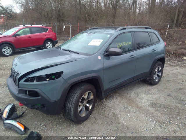 2015 JEEP CHEROKEE TRAILHAWK VIN: 1C4PJMBS2FW710556