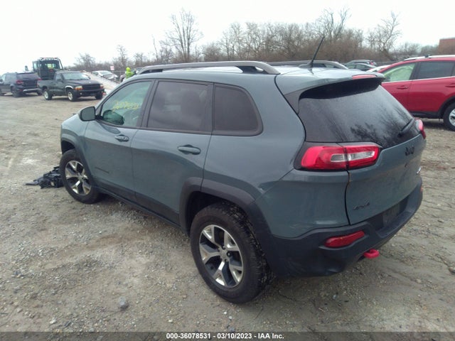 2015 JEEP CHEROKEE TRAILHAWK VIN: 1C4PJMBS2FW710556
