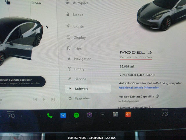 Tesla Model 3 Performance 2020 5YJ3E1EC4LF623795 Image 7