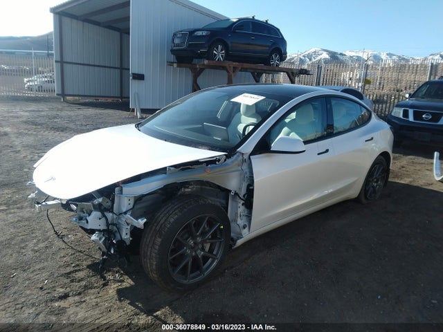 Tesla Model 3 Long Range 2021 5YJ3E1EB7MF073758 Image 2
