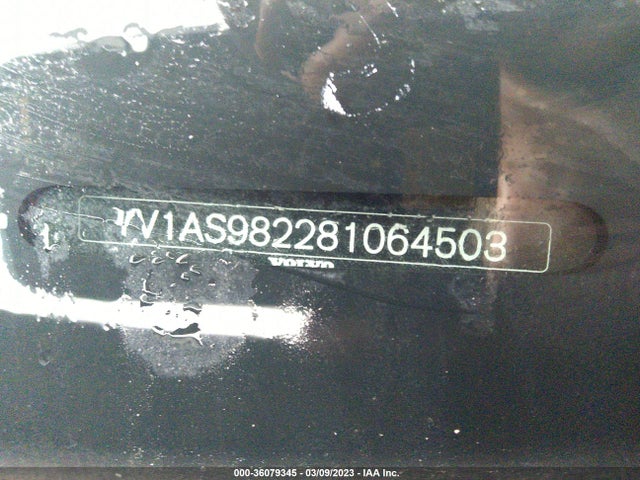 2008 VOLVO S80 3.2L VIN: YV1AS982281064503