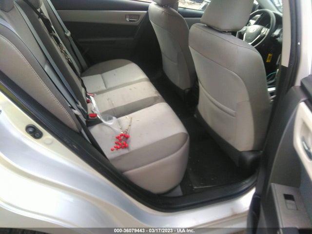 2017 TOYOTA COROLLA L/LE/XLE/SE VIN: 2T1BURHE4HC768390