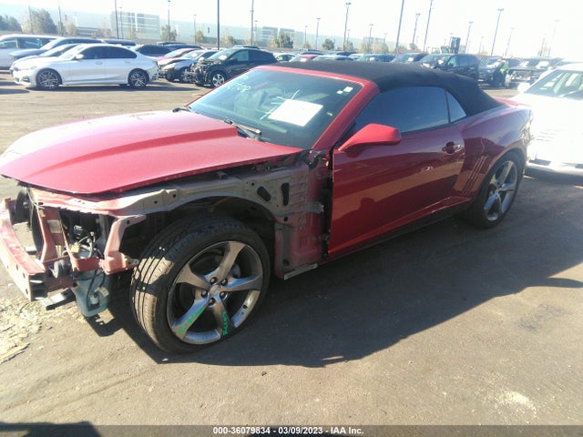 Chevrolet CAMARO LT 2014 2G1FB3D3XE9217474 Image 2