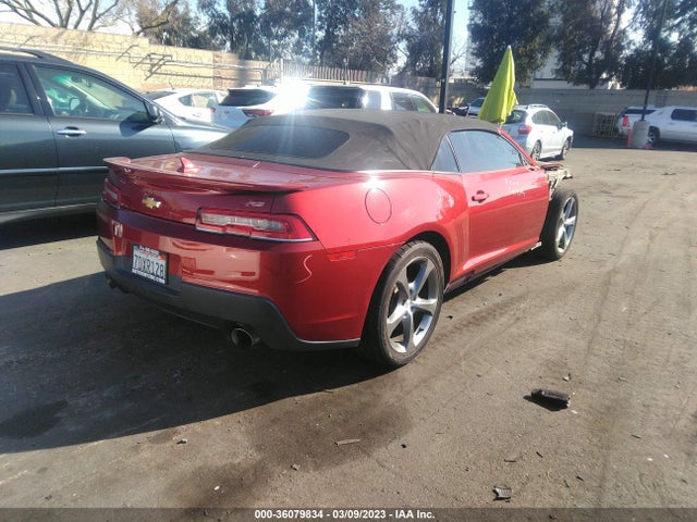 Chevrolet CAMARO LT 2014 2G1FB3D3XE9217474 Image 4