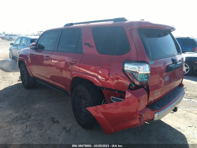 2022 TOYOTA 4RUNNER TRD OFF ROAD PREMIUM VIN: JTERU5JR5N6044873
