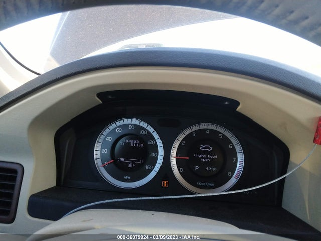 2011 VOLVO S80 3.0L TURBO VIN: YV1902AH4B1141538