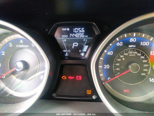 2012 HYUNDAI ELANTRA GLS PZEV VIN: KMHDH4AE7CU357714