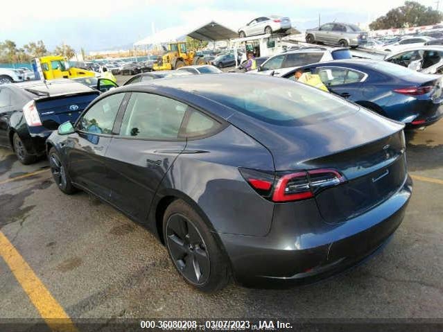 Tesla Model 3 Standard Range Plus 2021 5YJ3E1EA0MF875981 Image 3